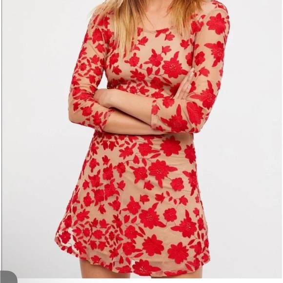 For Love & Lemons Temecula Mini Dress Sz Small - Picture 3 of 9